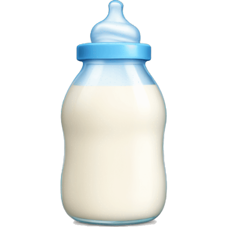 baby bottle milk
 emoji