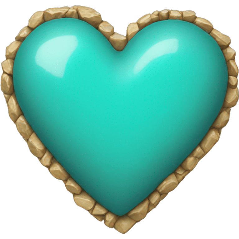 Turquoise Heart emoji