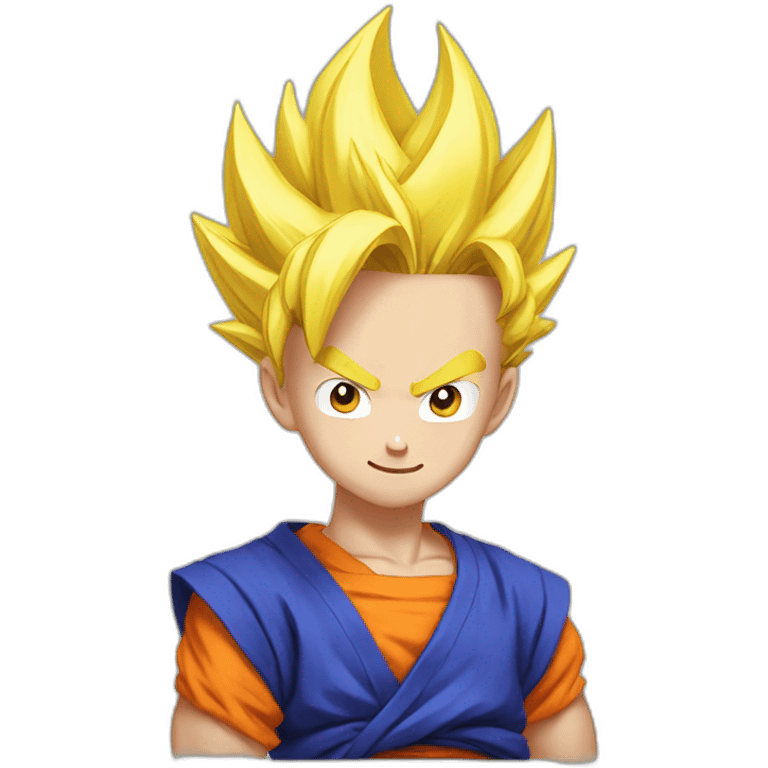 Teen gohan super sayain 2 emoji