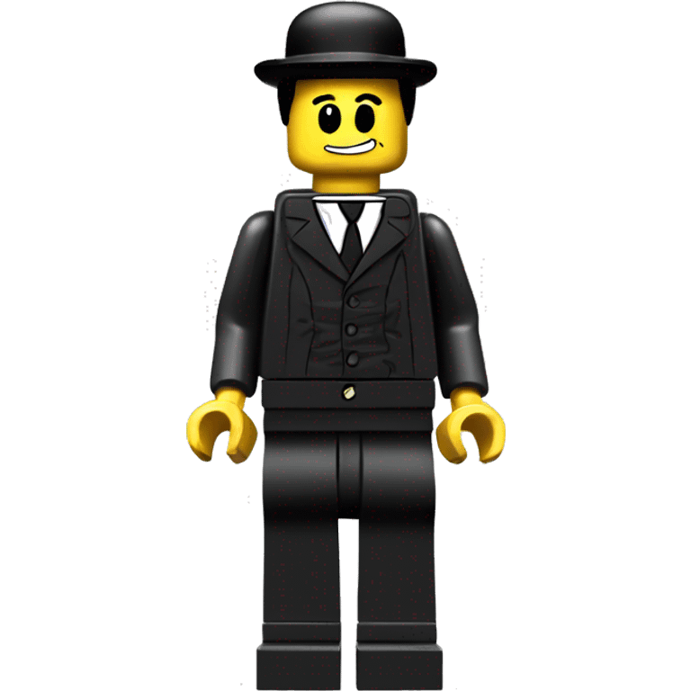 Charles Chaplin lego full body emoji