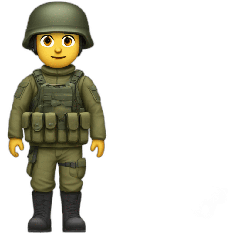 Bundeswehr reconnaissance soldier emoji