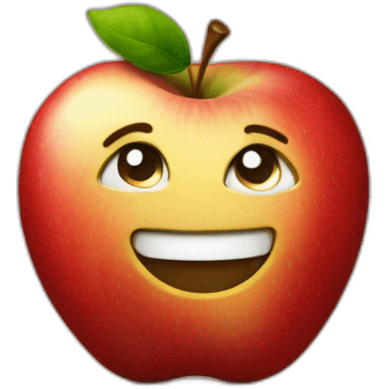 a apple emoji