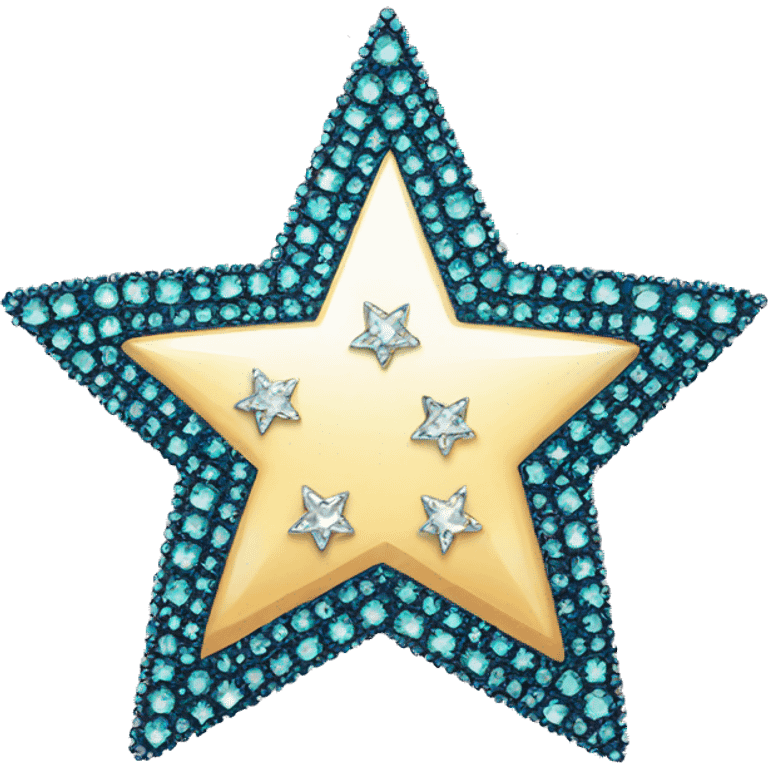 Rhinestone stars emoji