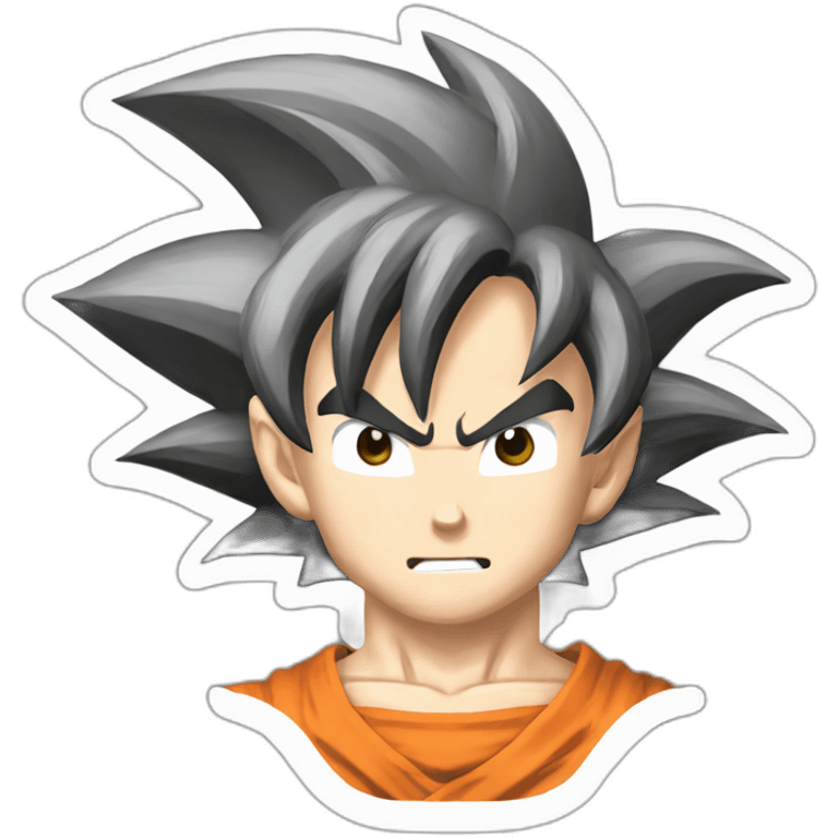 Goku ultrainstinto emoji