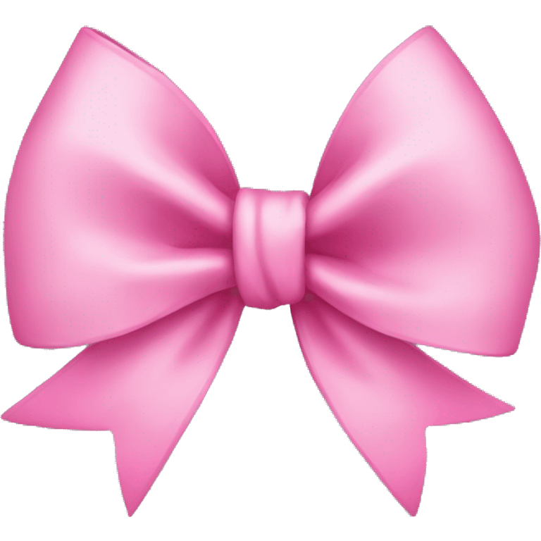 Pink bow emoji