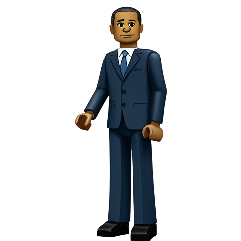 BARACK OBAMA full body lego emoji