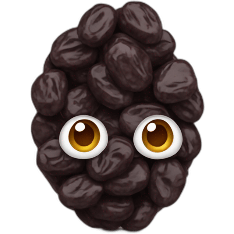 dried raisin emoji