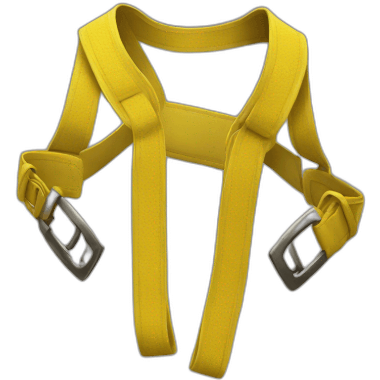 ceinture jaune emoji