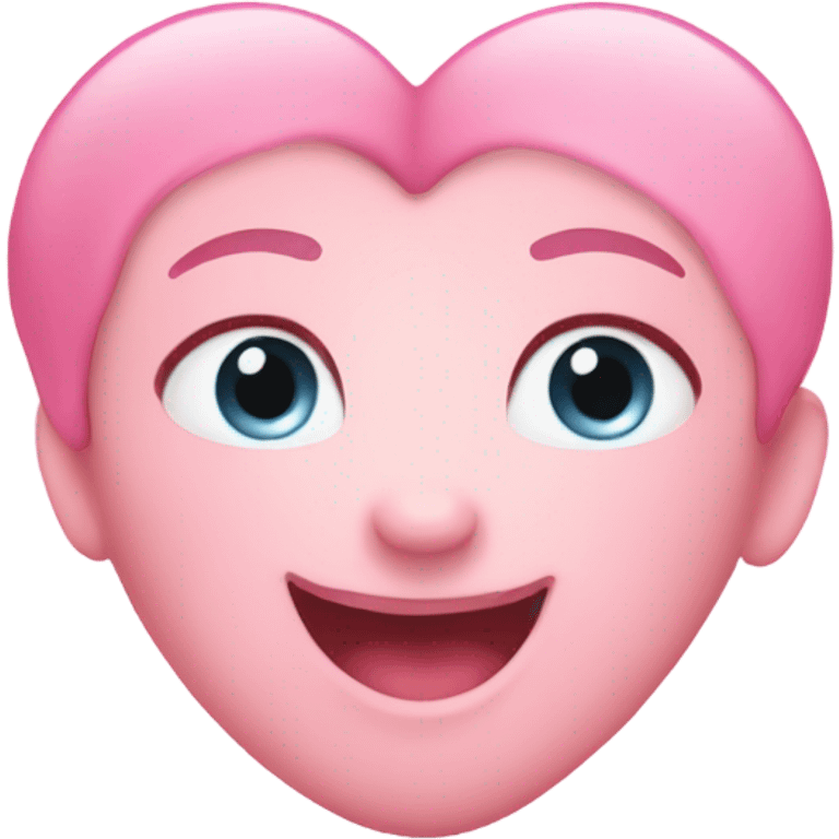 Baby pink heart emoji emoji