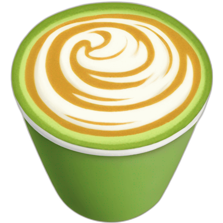 matcha latte cup emoji