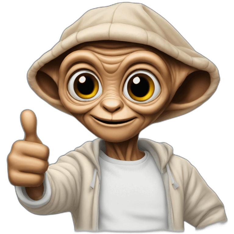 e.t. thumbs up emoji