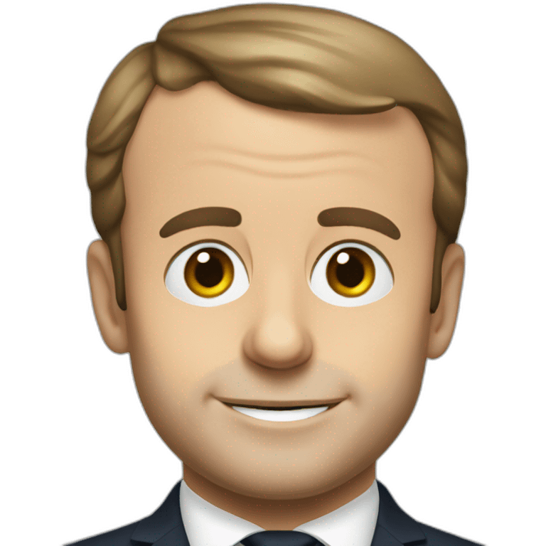 Emmanuel Macron  emoji