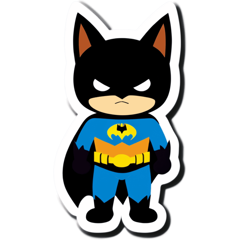 cat batman emoji