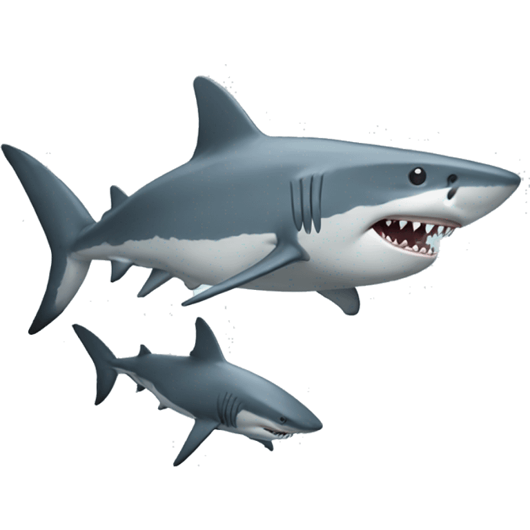 shark with tohat emoji