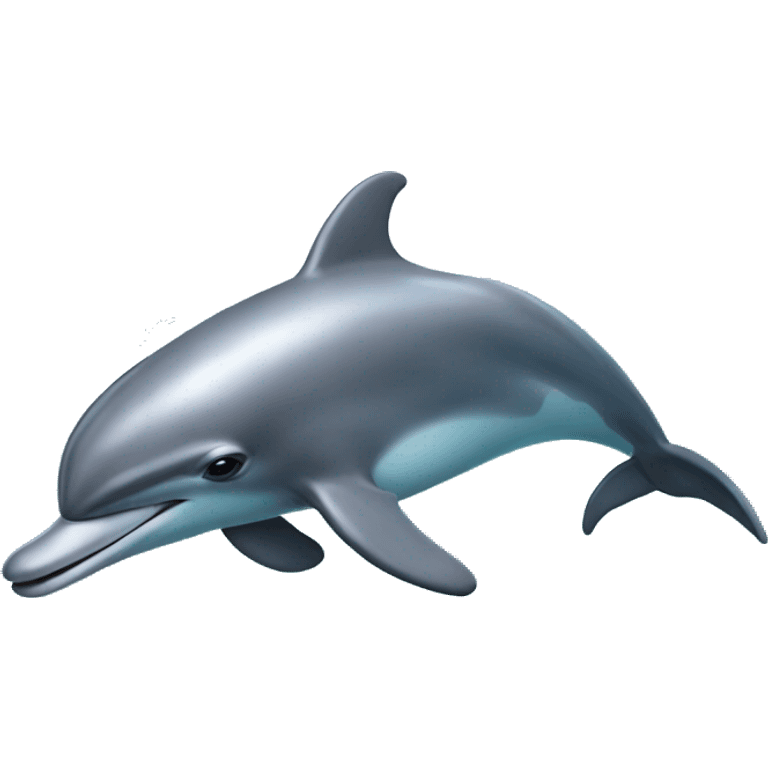 Dolphin with in a ocean emoji