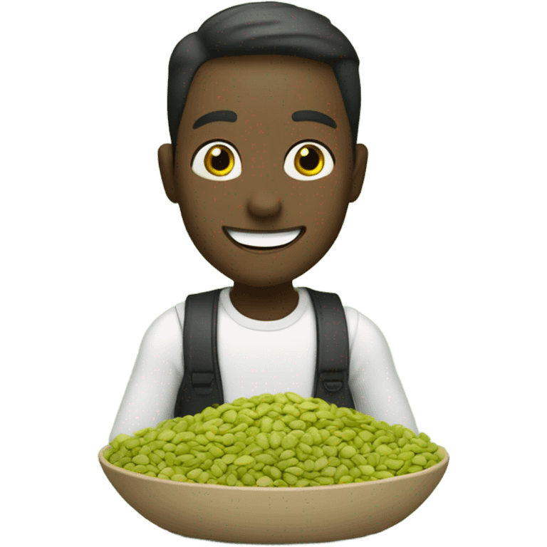 pistachio lover emoji