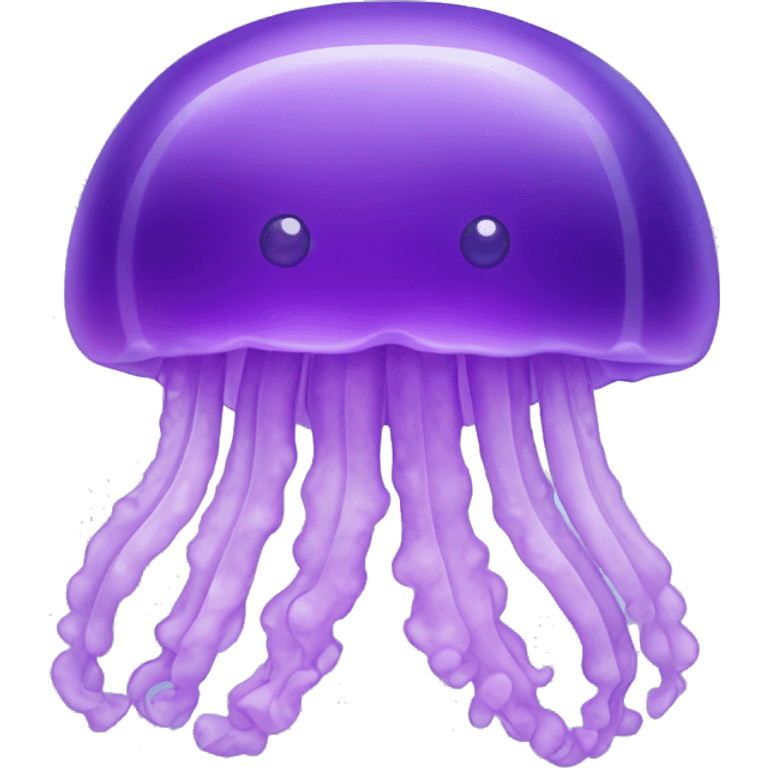 Light purple jelly fish emoji