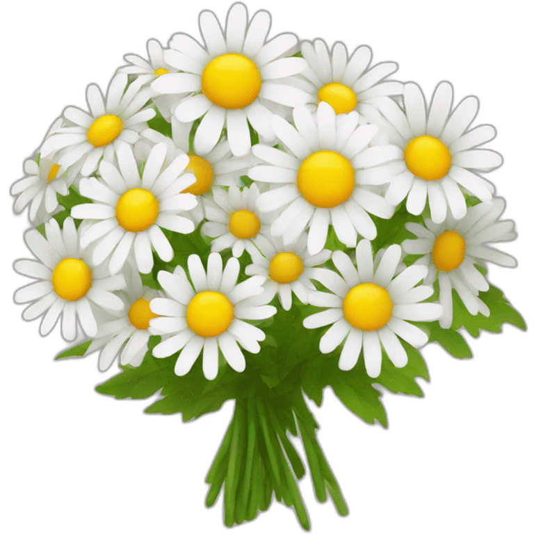 Daisy bouquet emoji