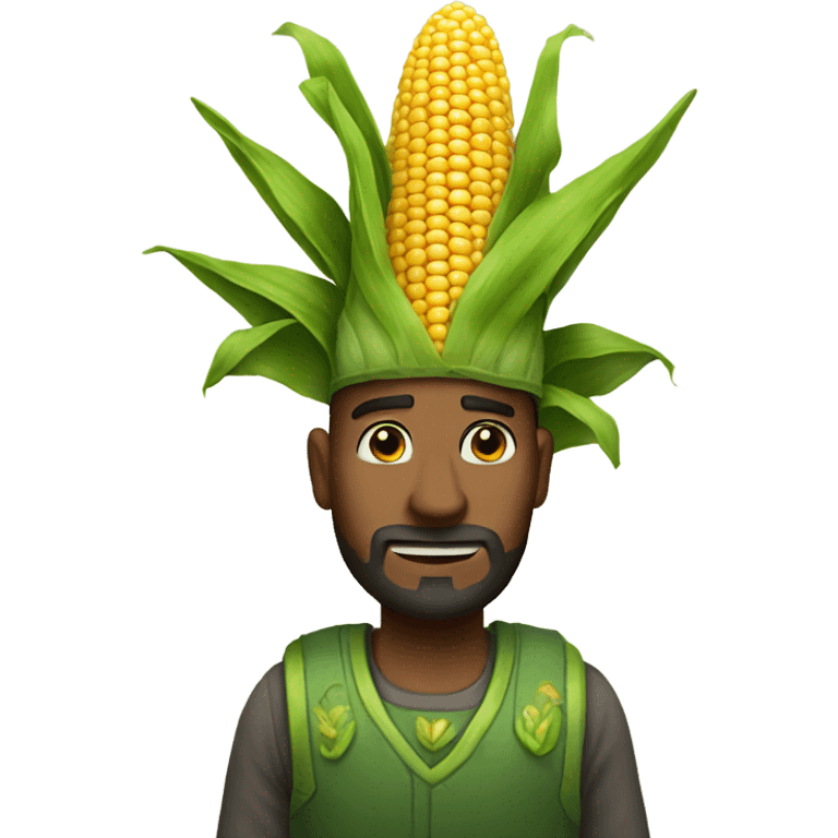 Corn king emoji