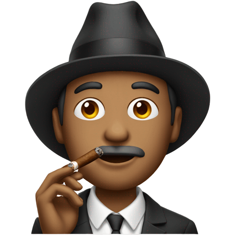 man with cigar emoji