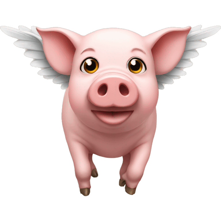 pig with wings  emoji