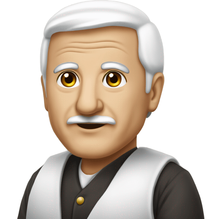 Göz seğiren aynı anda gülen bir yüz  emoji