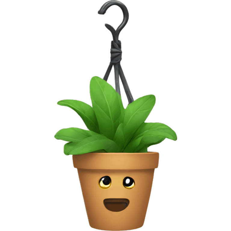 Plant hanger  emoji