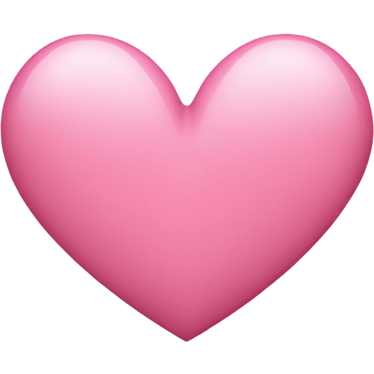 Pink heart emoji