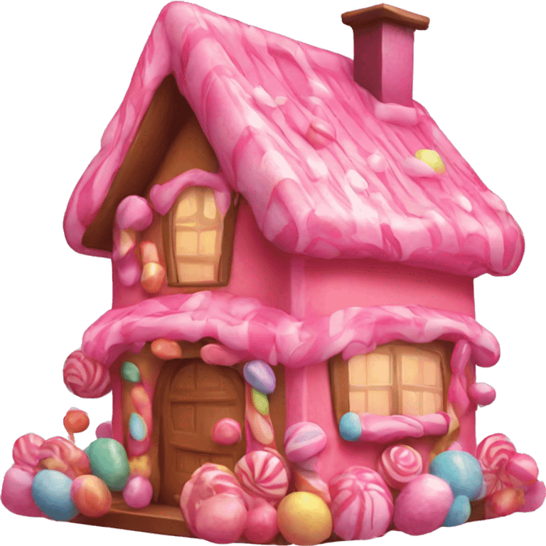 candy house emoji