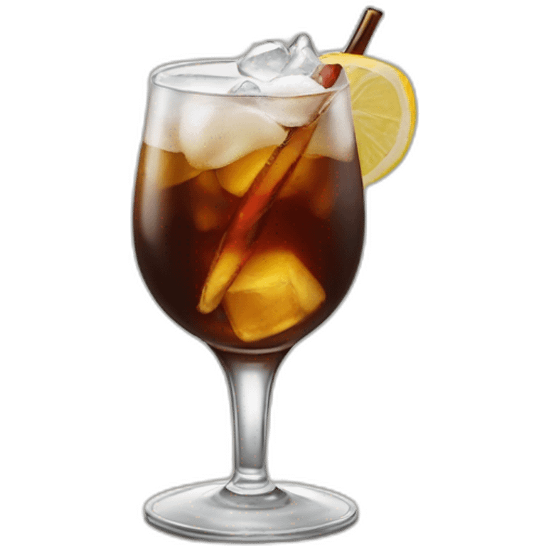 fernet con coca con hielo emoji