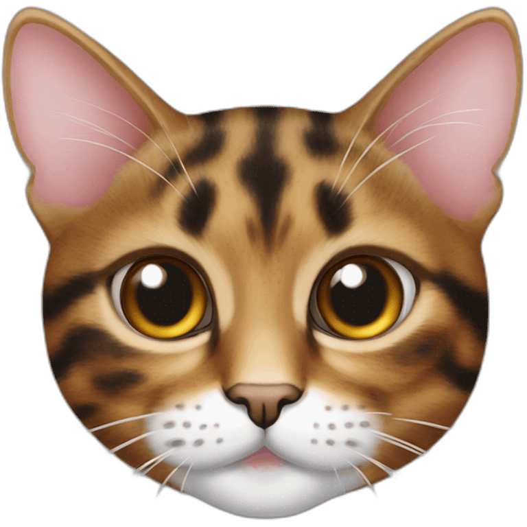 tortoiseshell tabby cat arrows on the eyes emoji