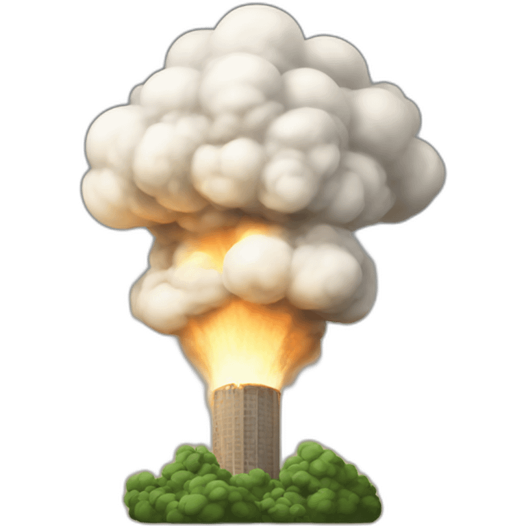 towers blowing up emoji