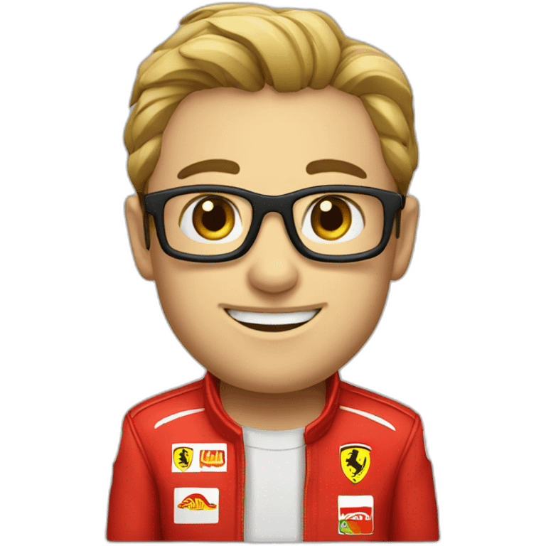 Formule 1 Ferrari emoji