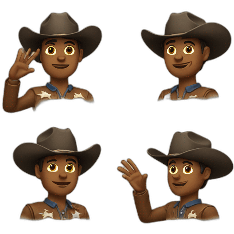 cowboy salute emoji