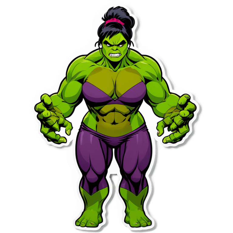 Hulk wife  emoji