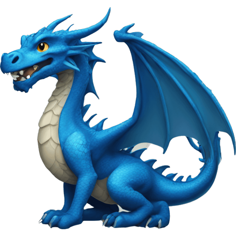 blue dragon emoji