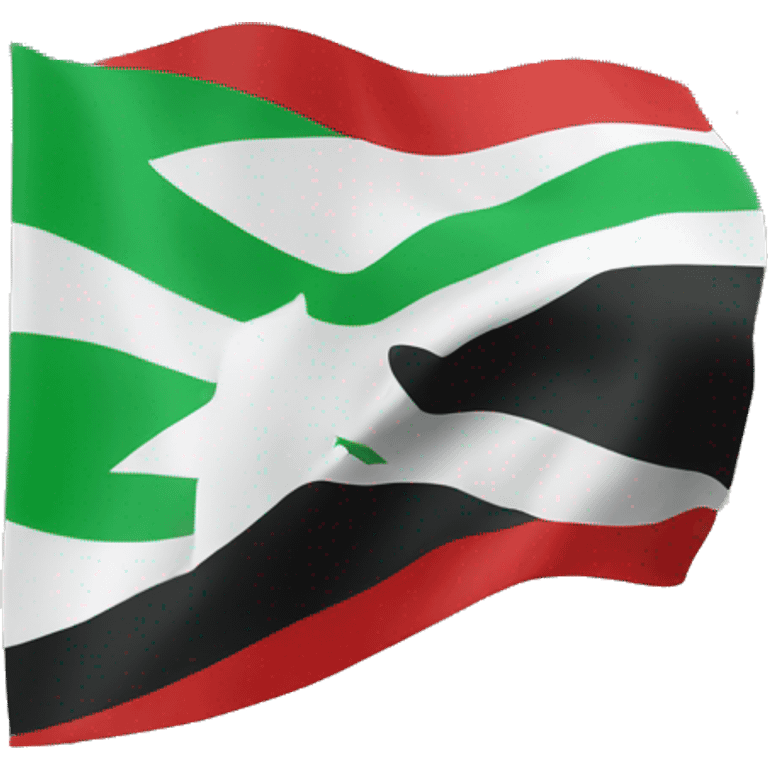 Syrian revolution flag emoji