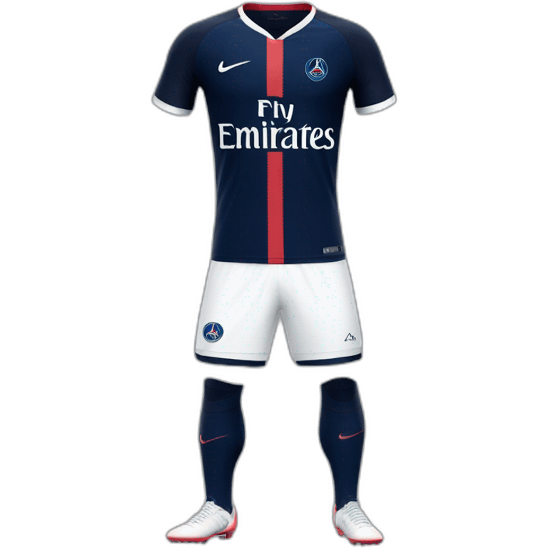 Maillot paris saint germain emoji