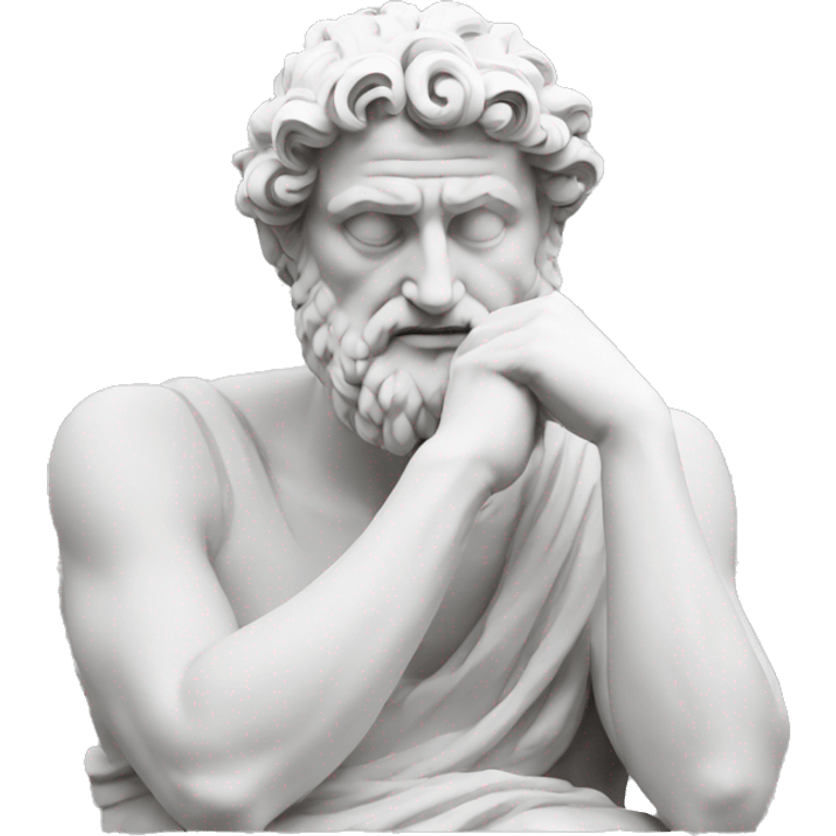 athens thinker emoji