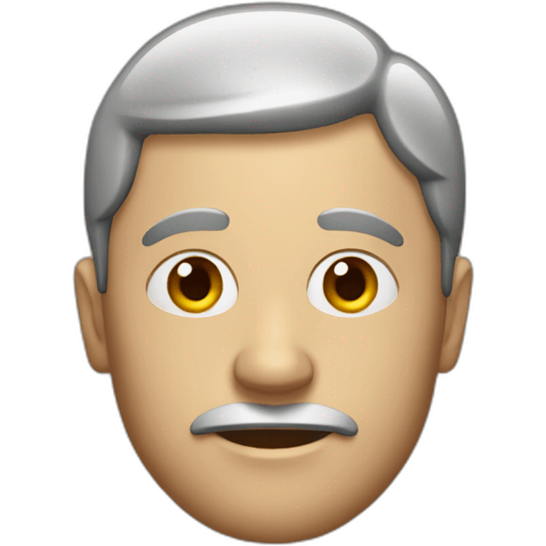 man with fish for a head emoji