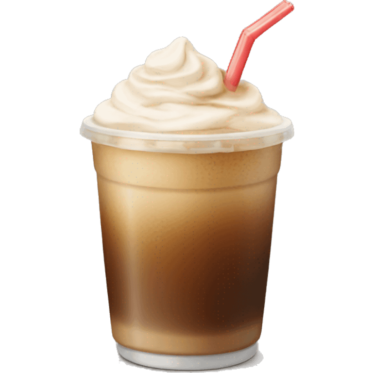 Ice coffee emoji