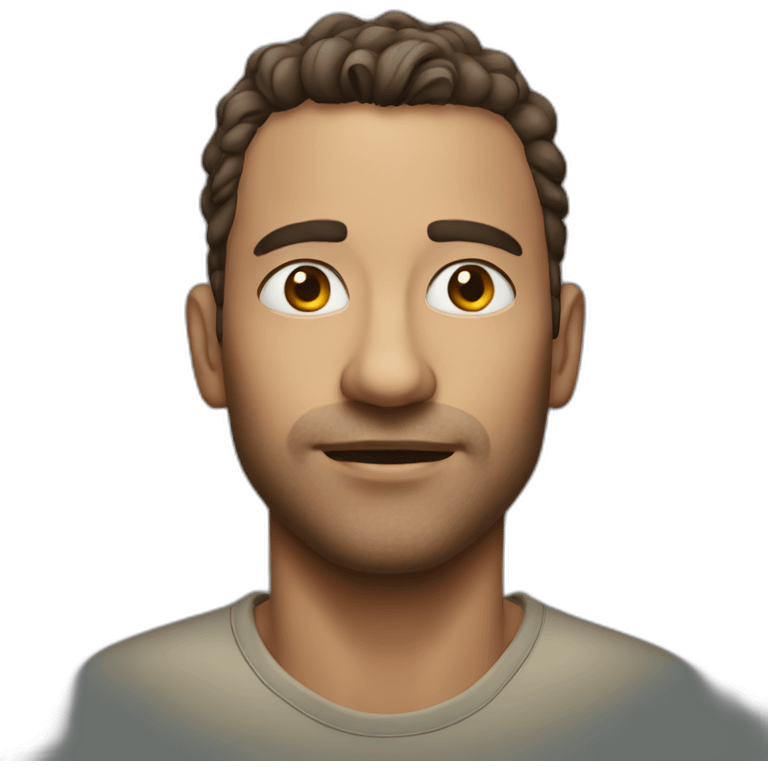 realistic male portrait emoji