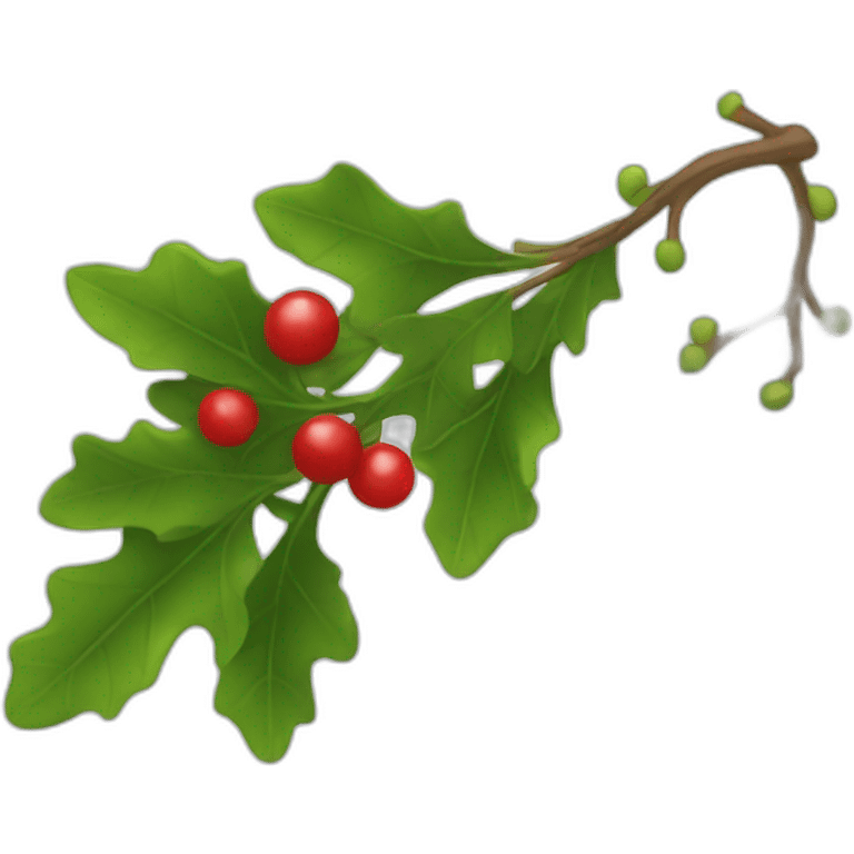 mistletoe emoji