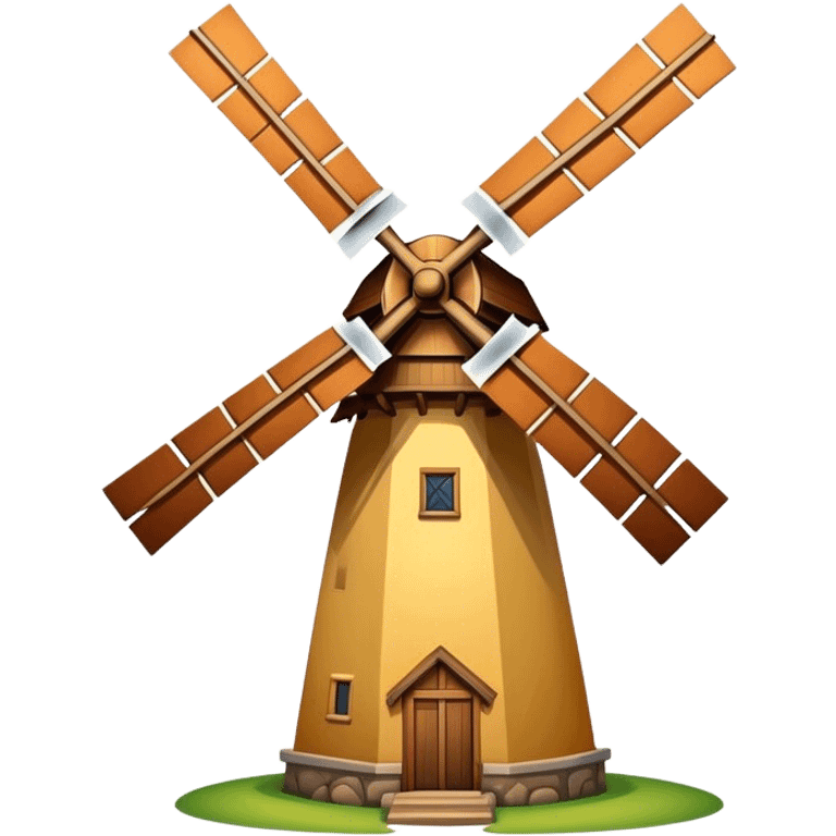 A windmill  emoji