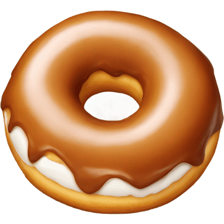 Maple doughnut  emoji