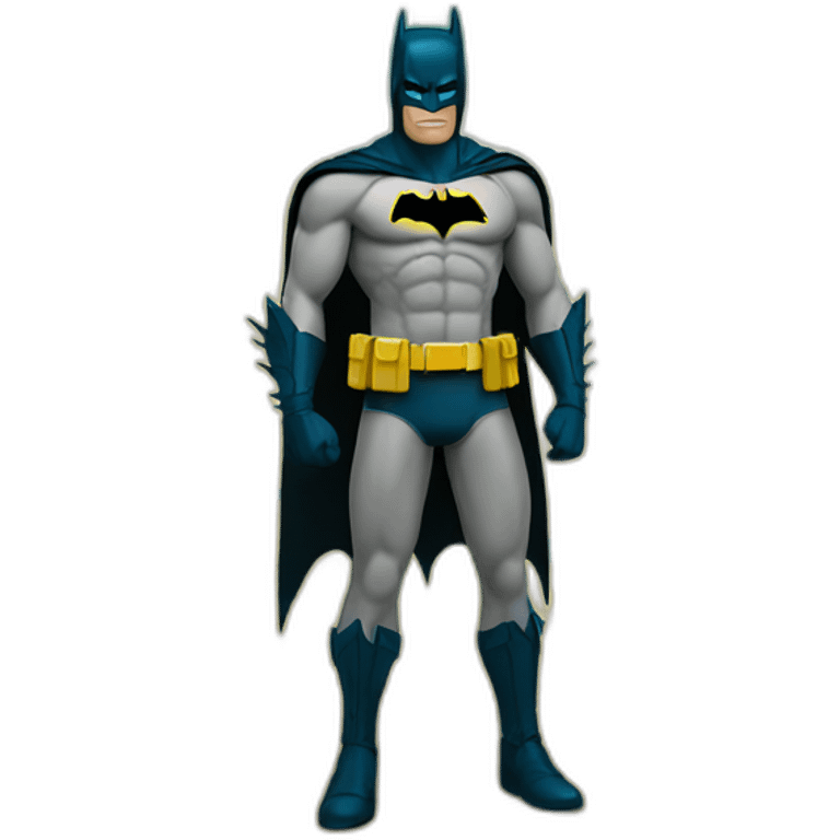 Batman com mapa do Brasil emoji