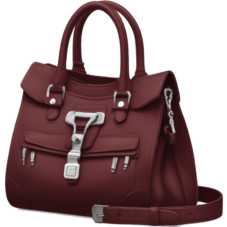 Bordo bag Balenciaga Rodeo Style emoji