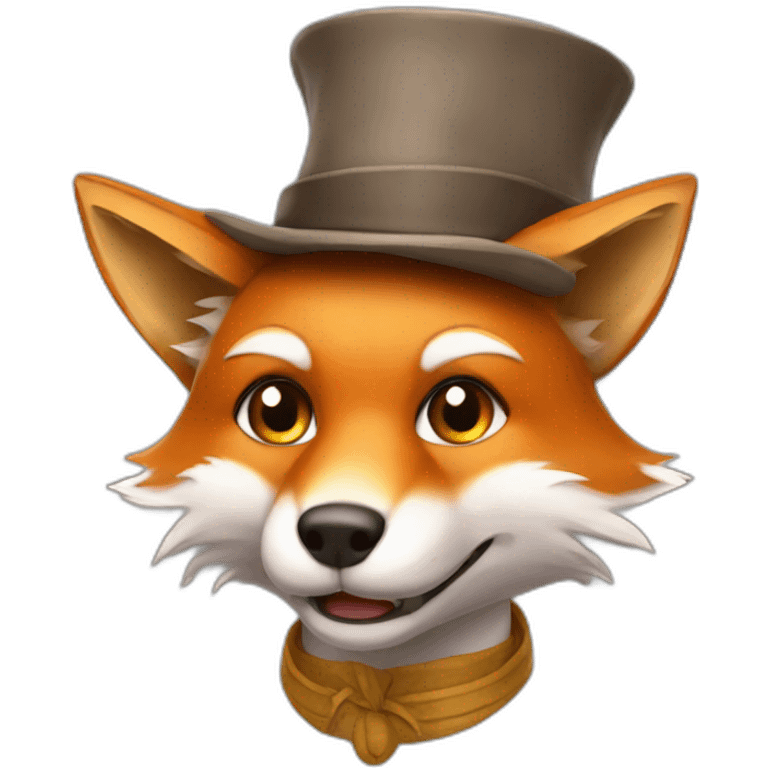 Kettari fox chiffa with hat smoked emoji