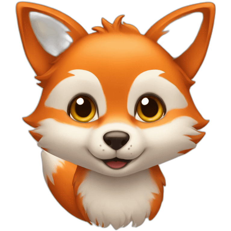 Cute fox  emoji