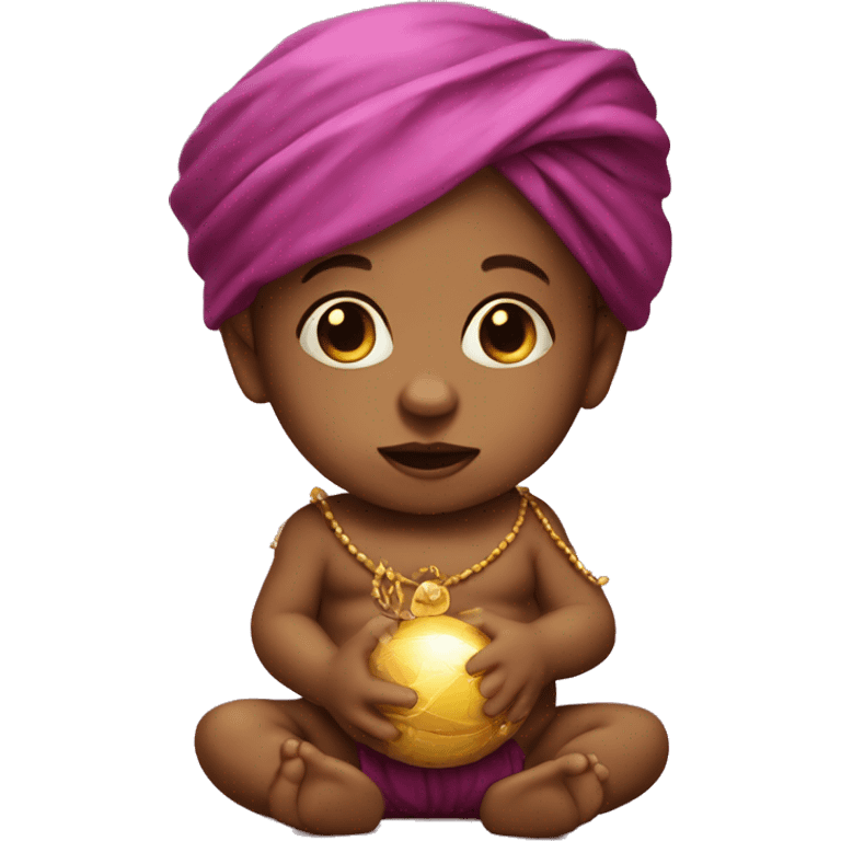 fortune-teller baby emoji